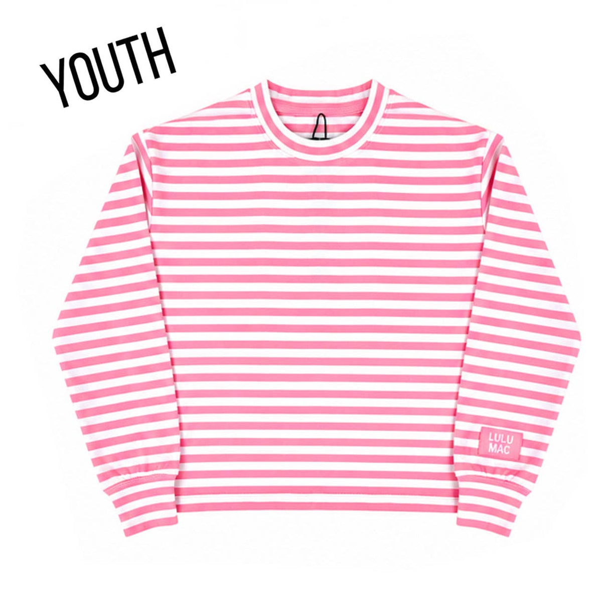 LULU MAC Pink Striped Longsleeve