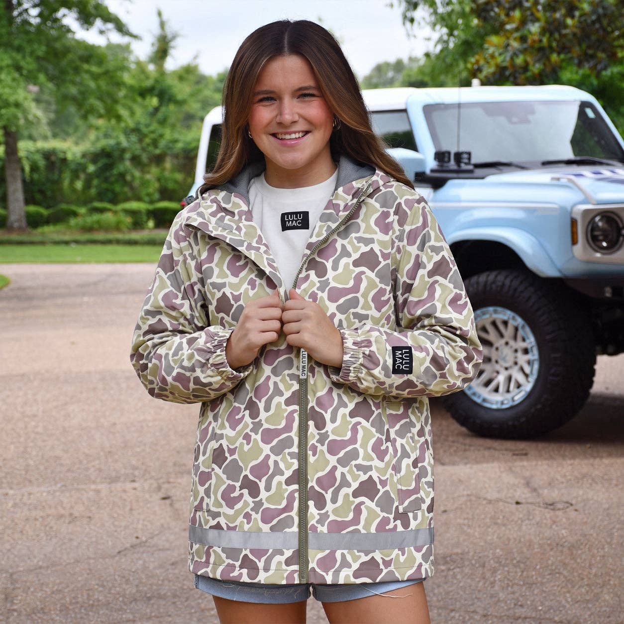 Light Camo LuLu Mac Raincoat