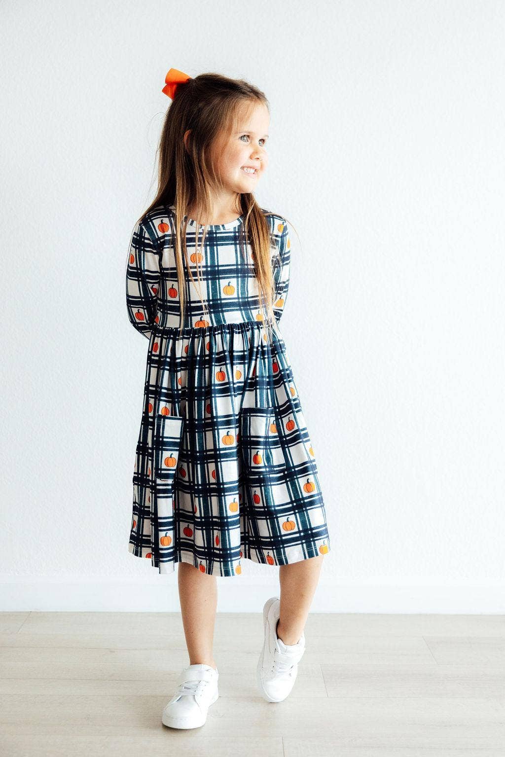 Little Pumpkin Picnic Dress Youth