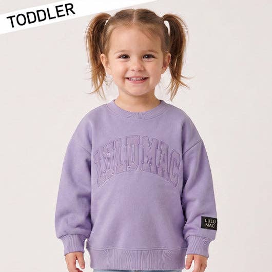 Lulu Mac Youth/TODDLER MONO LAVENDER