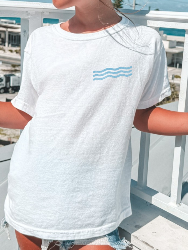 Be Still - Youth Tee: White