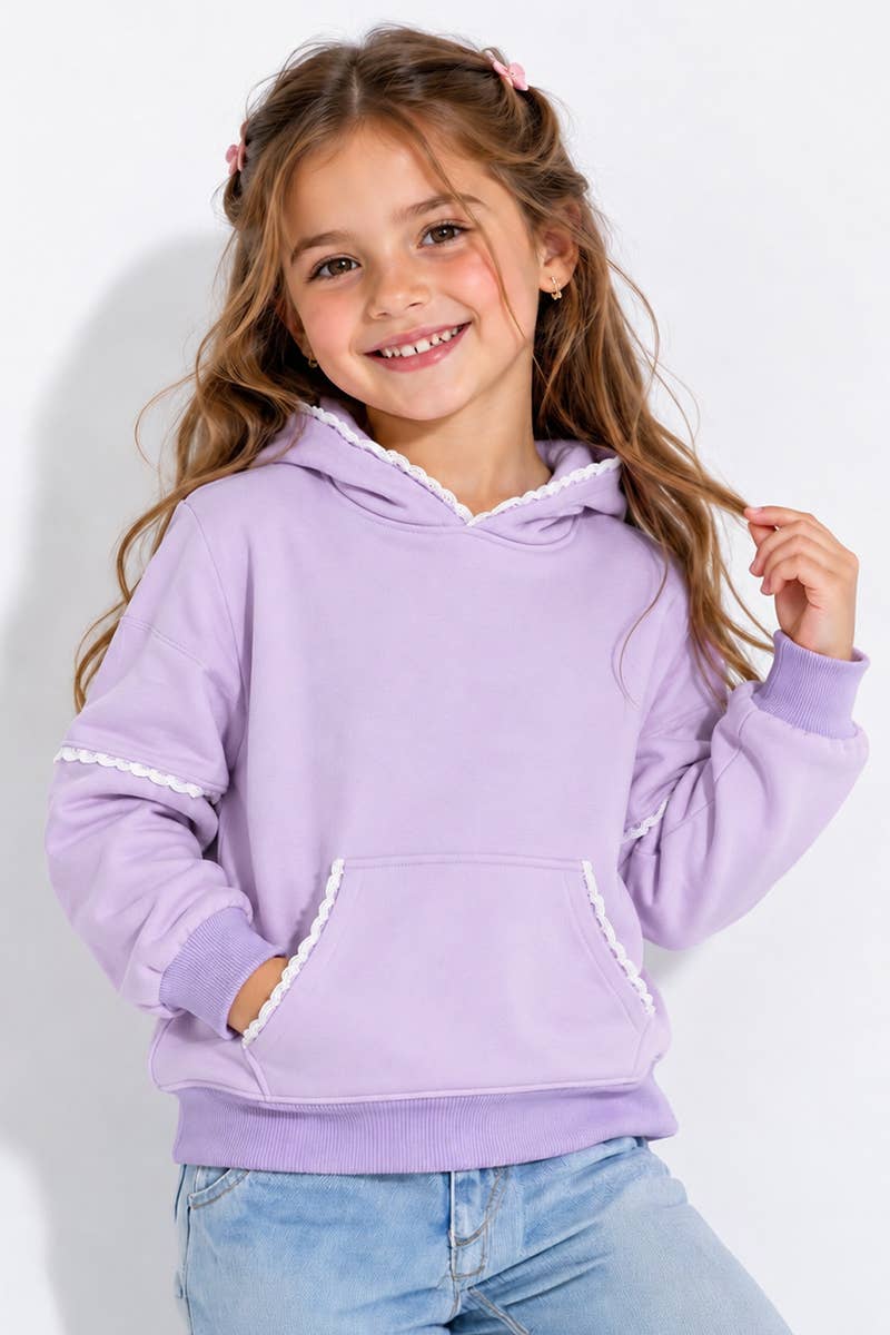 Sweet Stitches Hoodie Girls