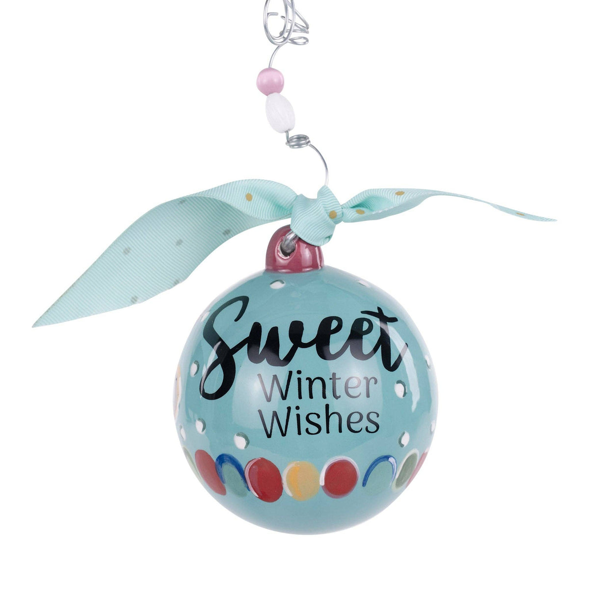 Sweet Winter Wishes Gingerbread House Ornament