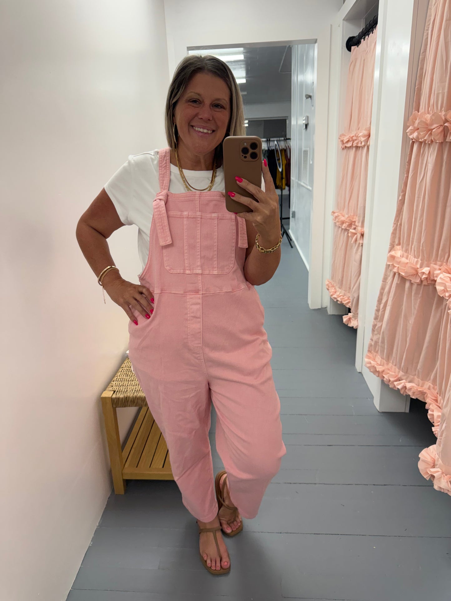 Springtime Charm Overalls