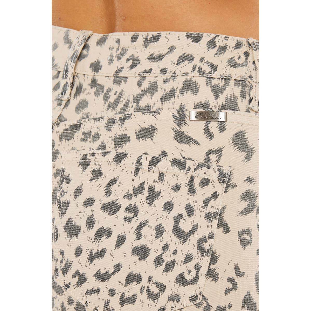The Luxe Leopard KanCan High-Rise Shorts