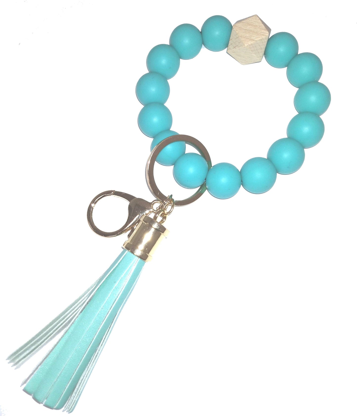 Beaded Keyring/Keychain Bracelet