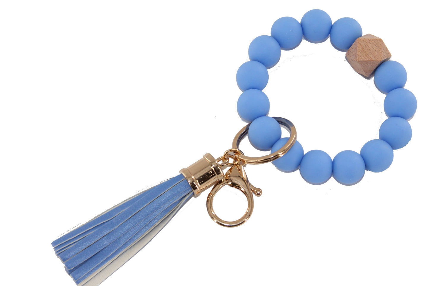 Beaded Keyring/Keychain Bracelet