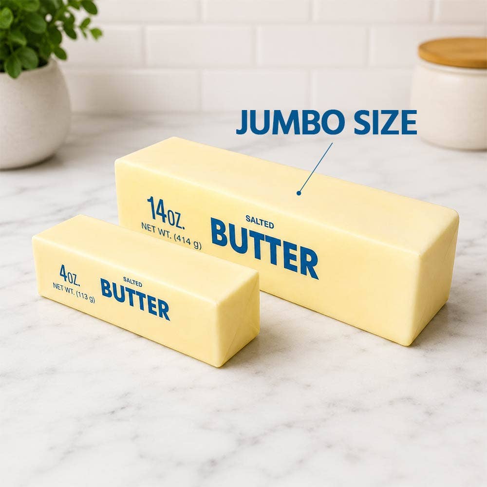 Jumbo Butter Bar Squishy Stress Relief Toy