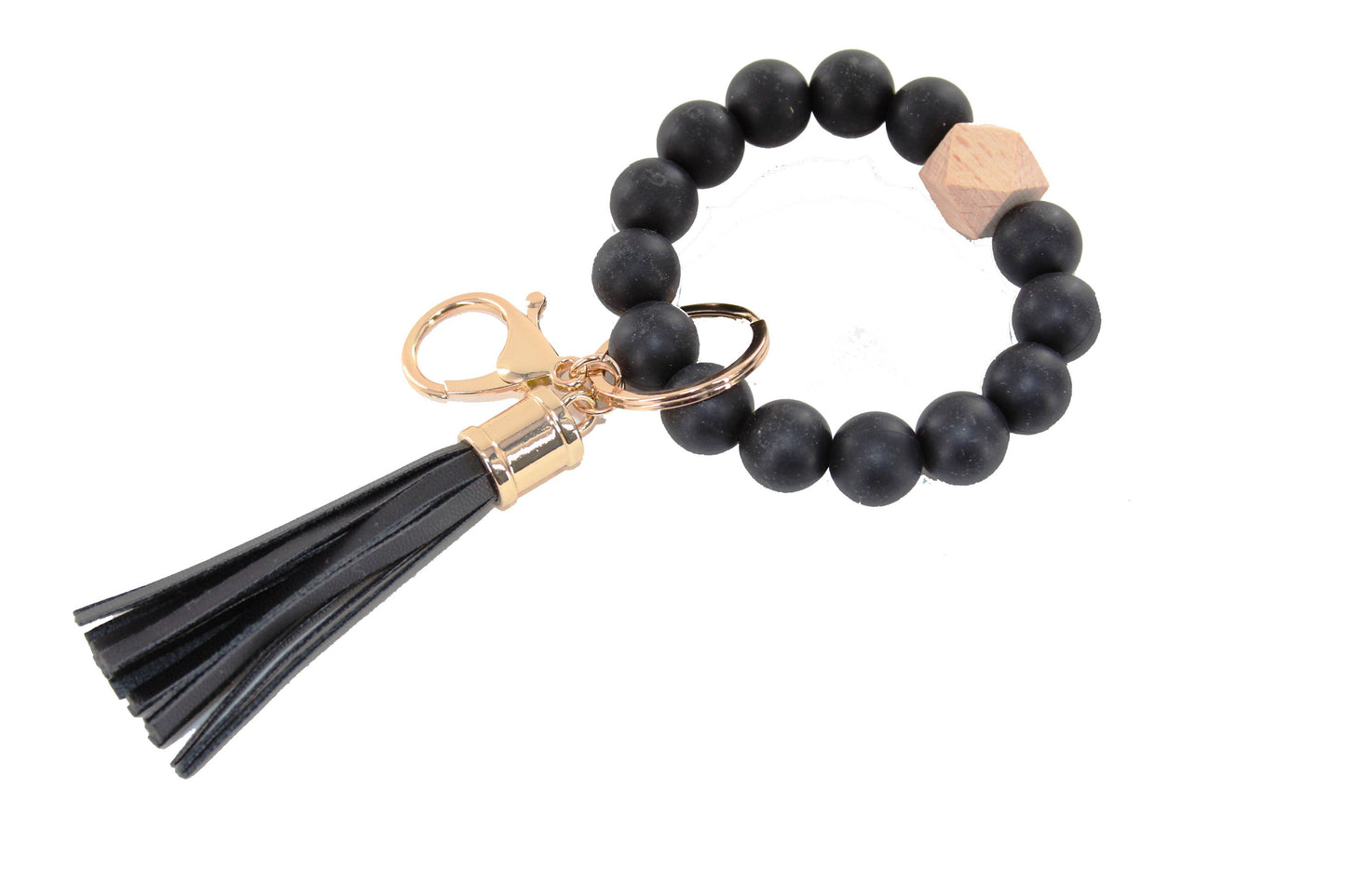 Beaded Keyring/Keychain Bracelet