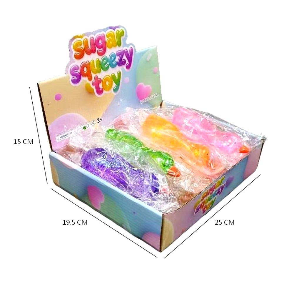 Glitter Duck Squeeze Squishy Stress Relief Toy