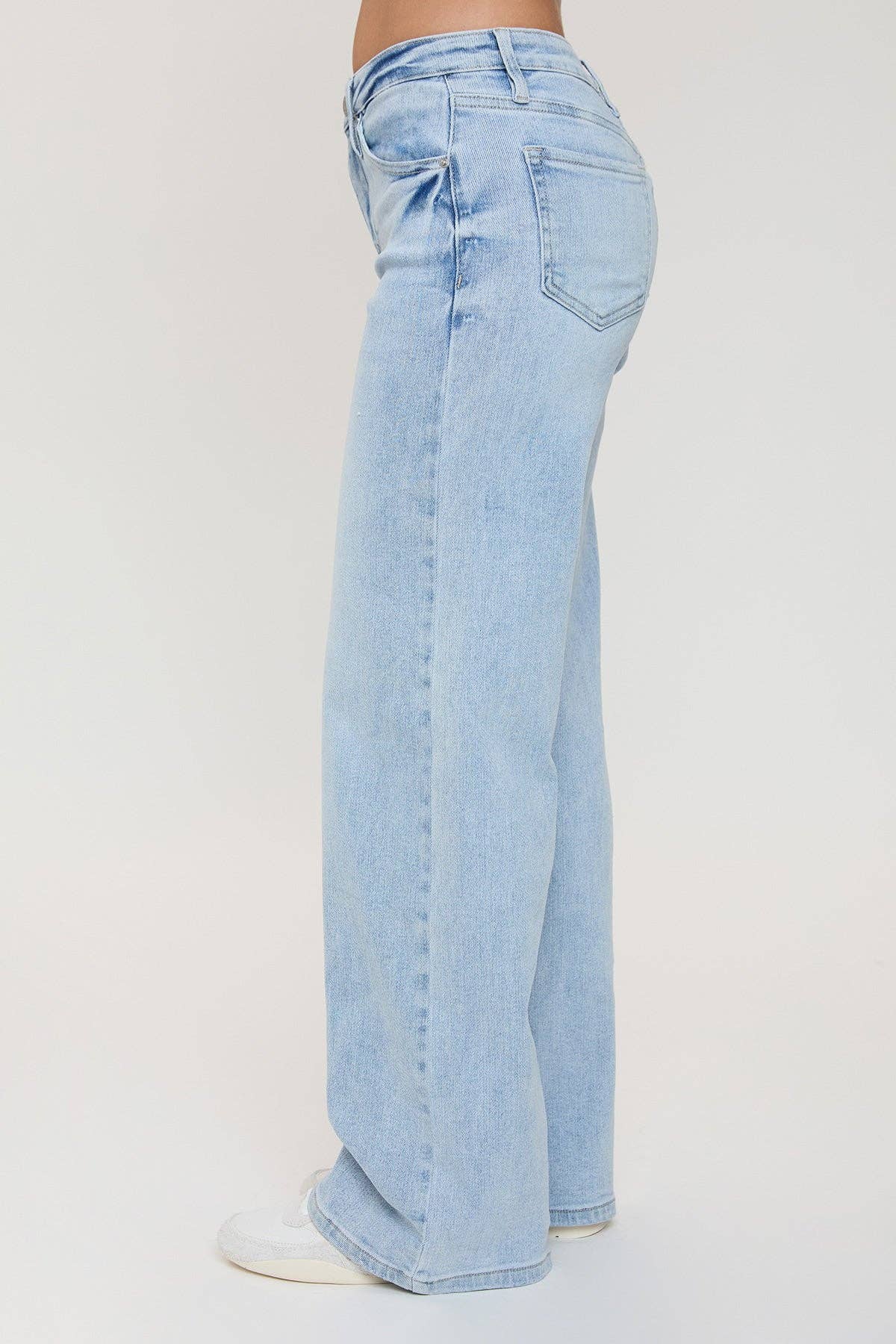Luxe Bella Wide Leg Jeans MEDIUM WASH