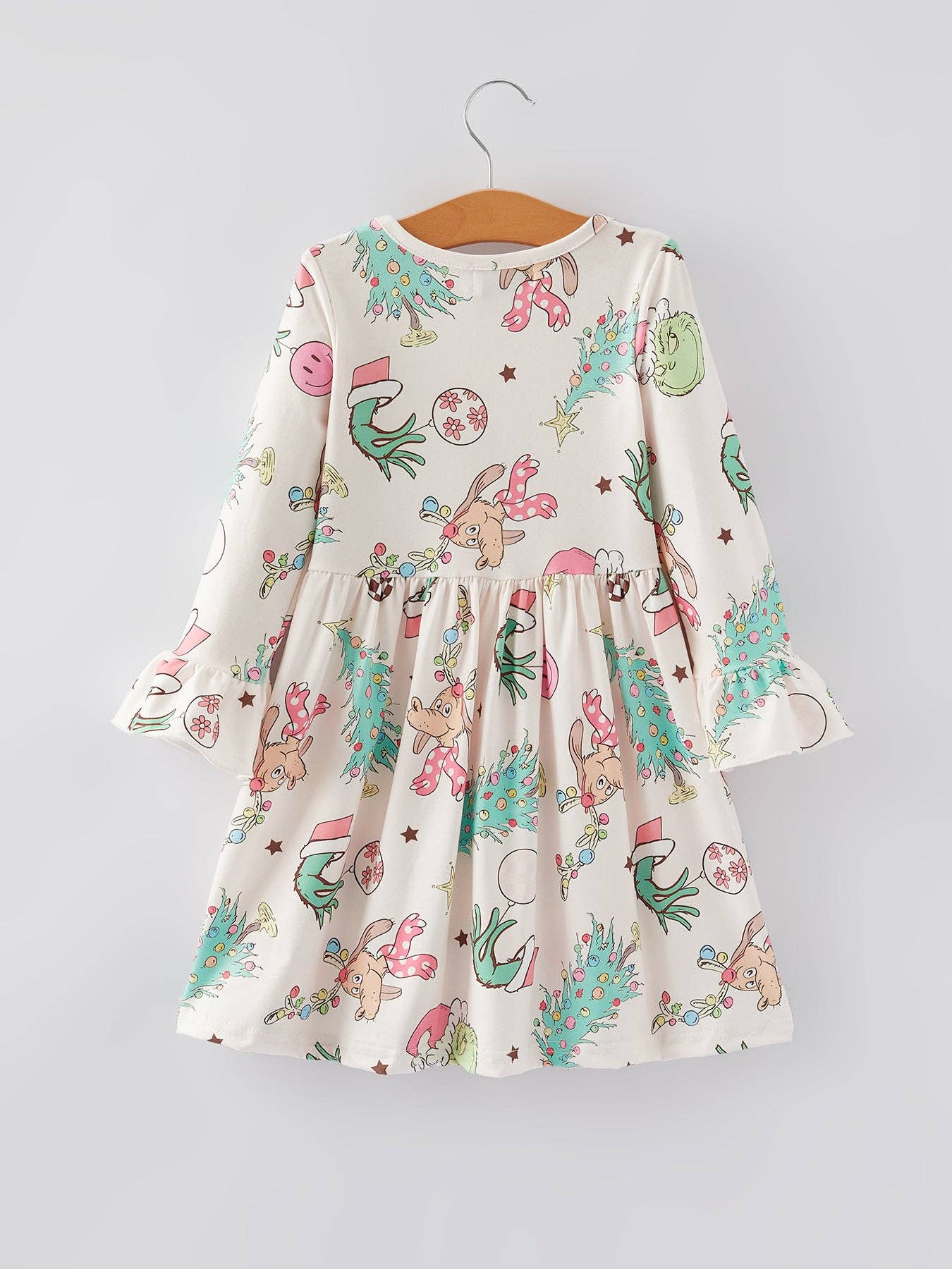 The Grinch Who Steals Smiles Girls Youth Dress