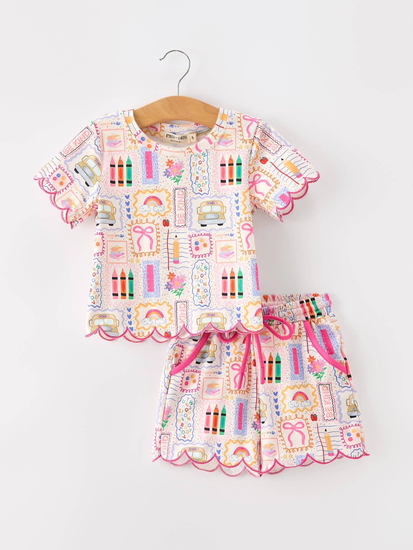 Color Me Cute Girls Ruffle Set