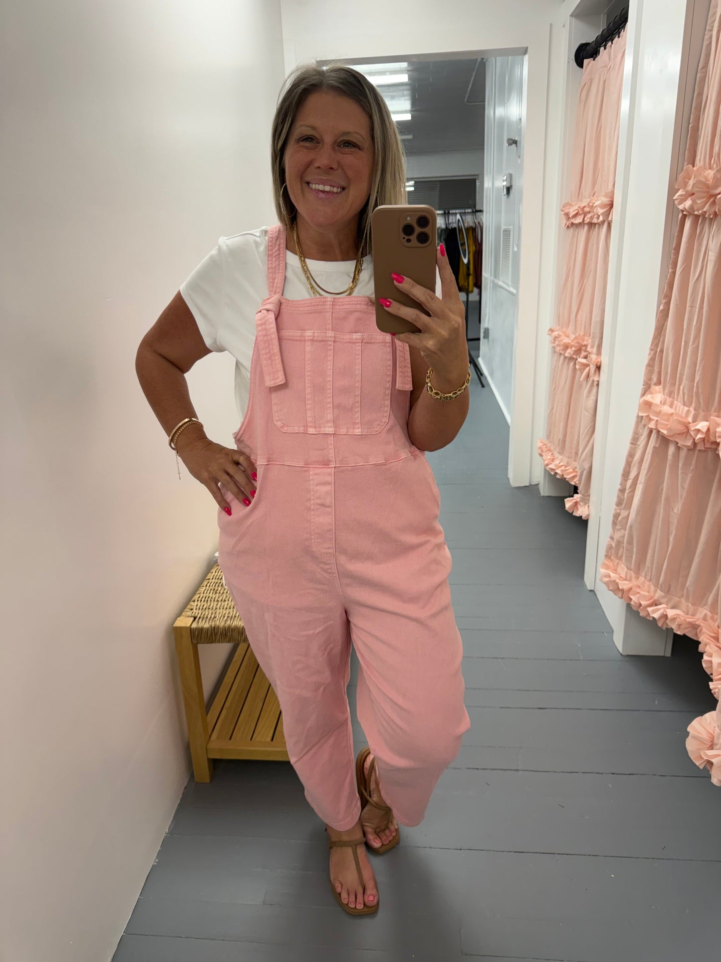 Springtime Charm Overalls