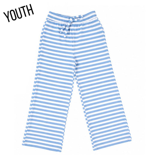 LULU MAC Match Me Striped Pants (Blue & Pink)