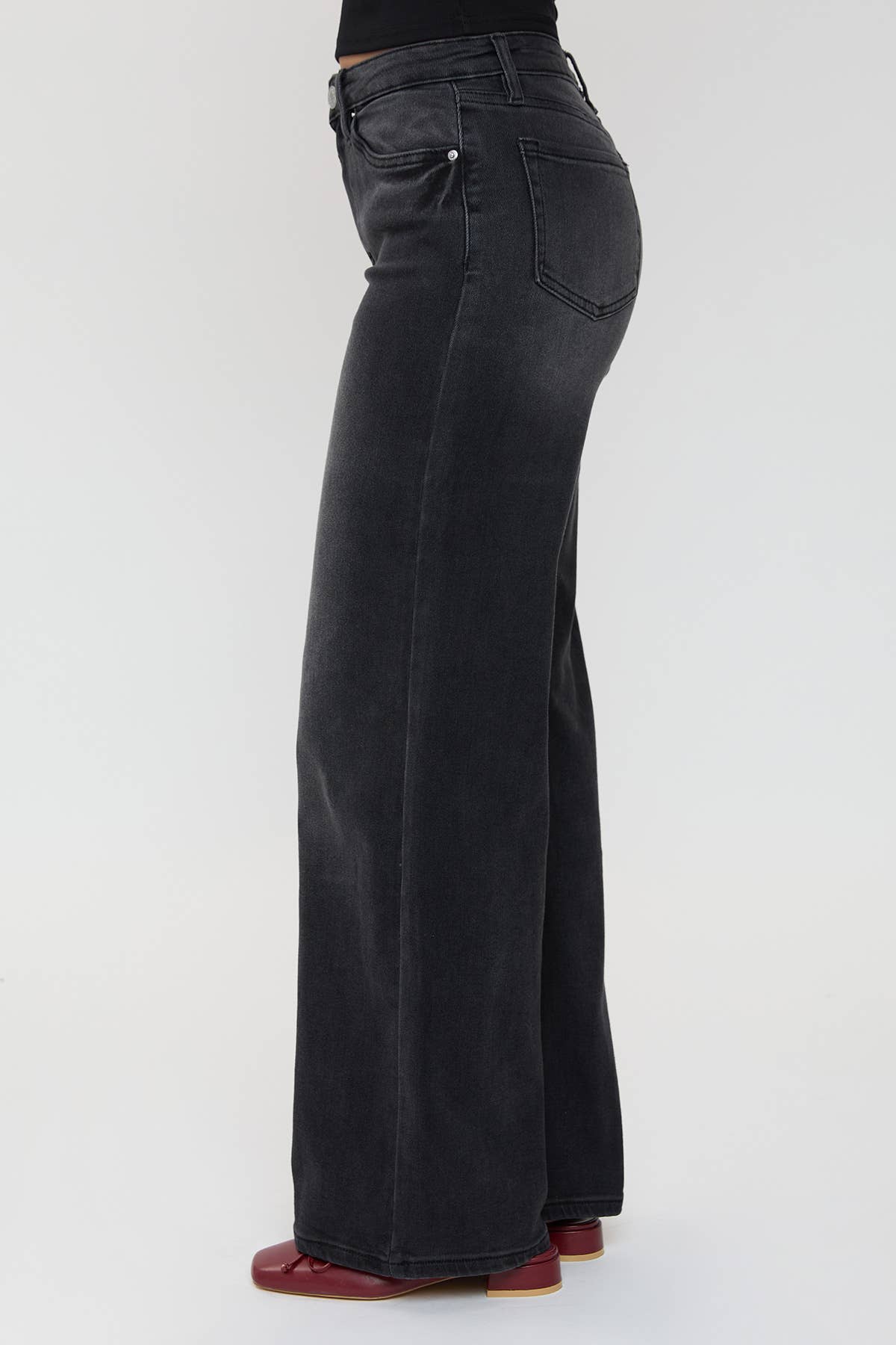 Luxe Bella Wide Leg Jeans MEDIUM WASH
