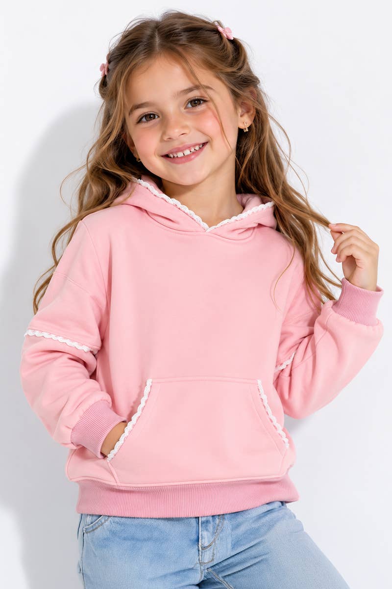 Sweet Stitches Hoodie Girls