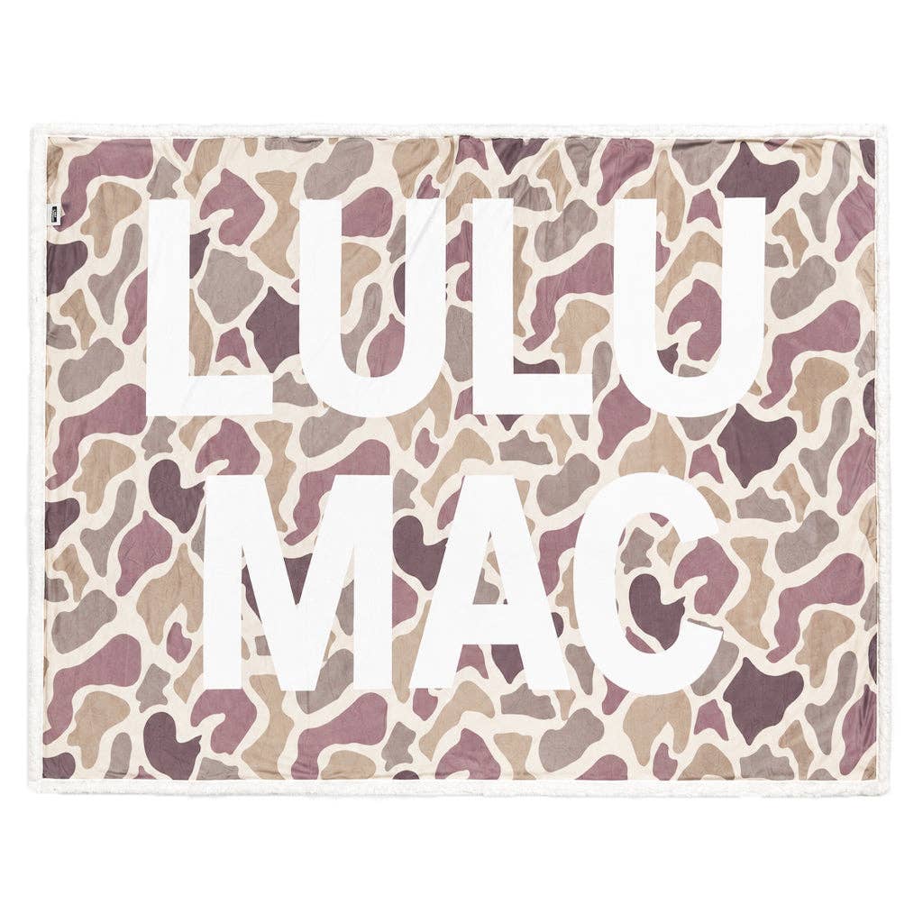 Lulu Mac Sherpa Blanket