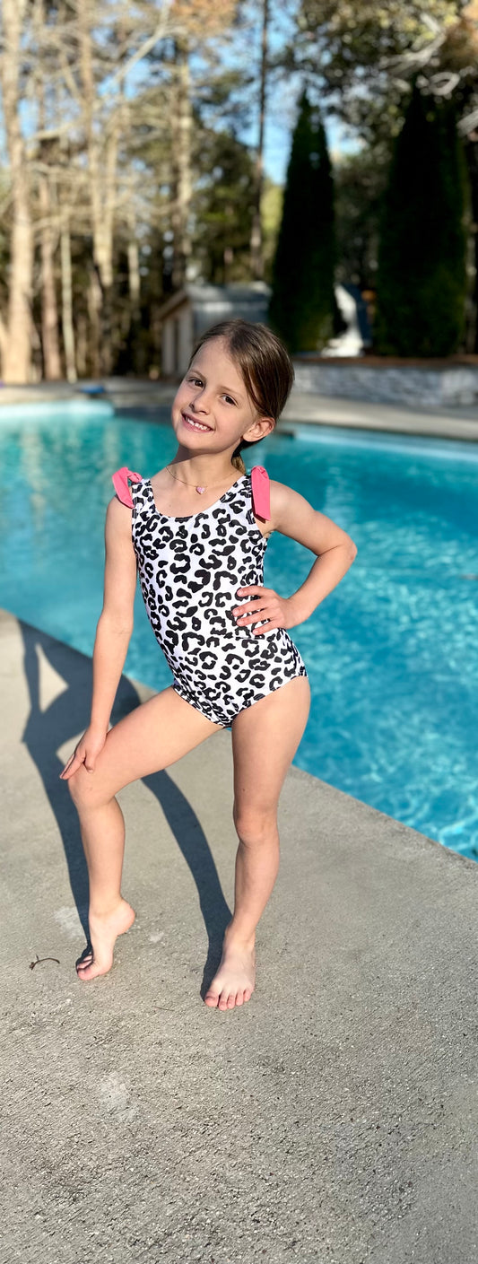 “Leopard” Floral Boutique Swimsuit