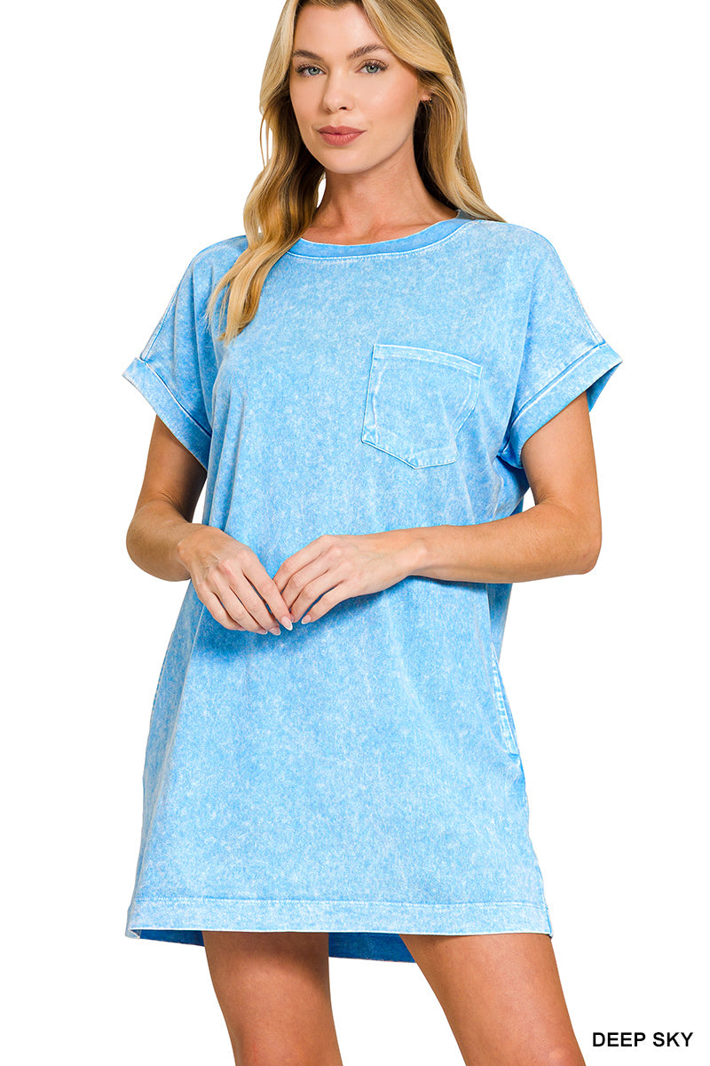 Cloud Cotton Relaxed Tee Dress