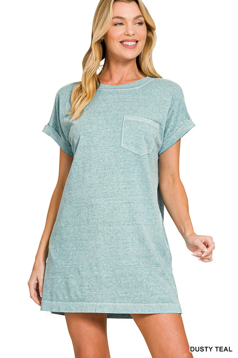 Cloud Cotton Relaxed Tee Dress