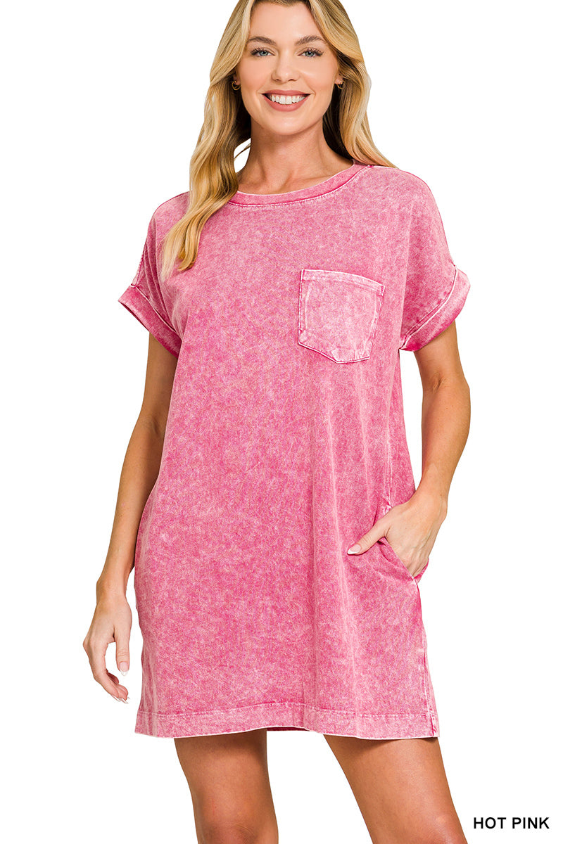 Cloud Cotton Relaxed Tee Dress