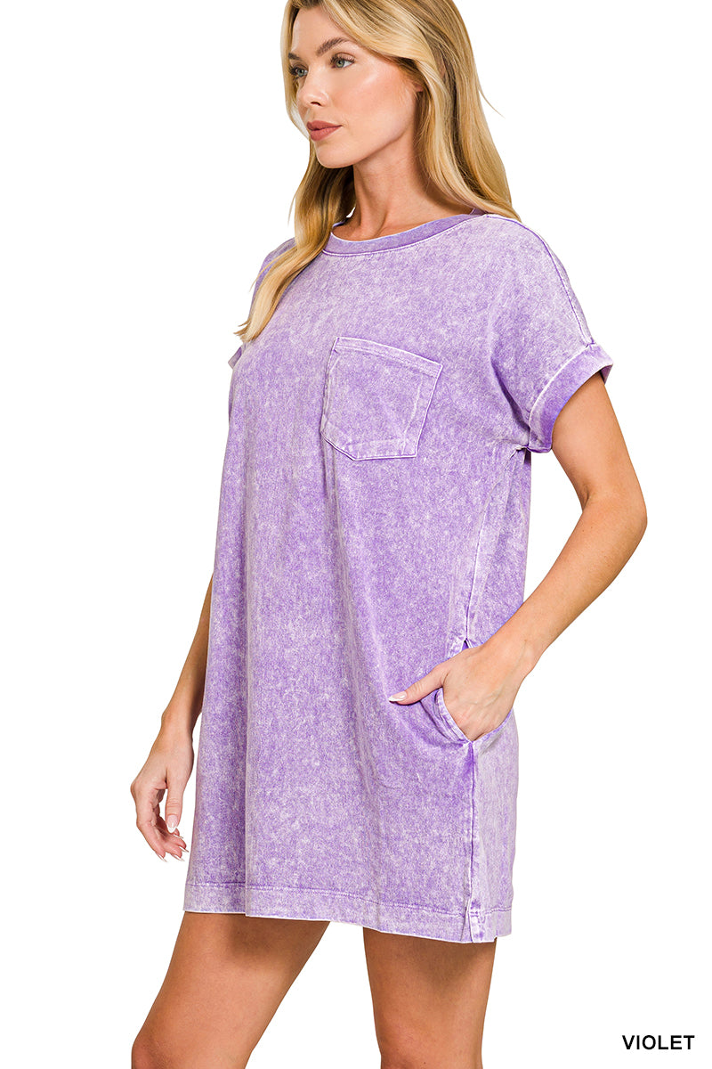Cloud Cotton Relaxed Tee Dress