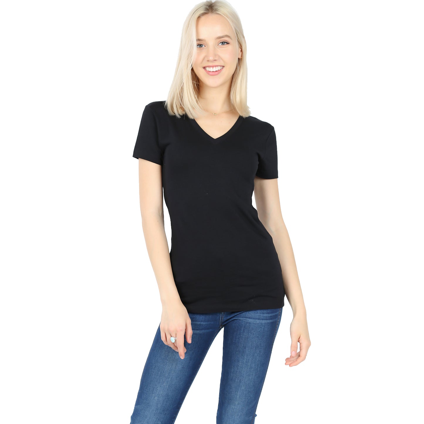 The Basic V-Neck Tee