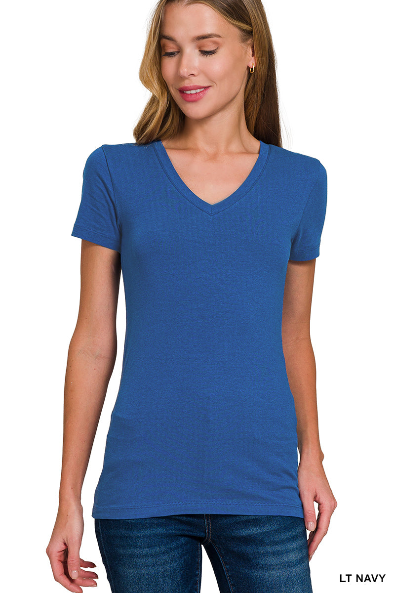 The Basic V-Neck Tee
