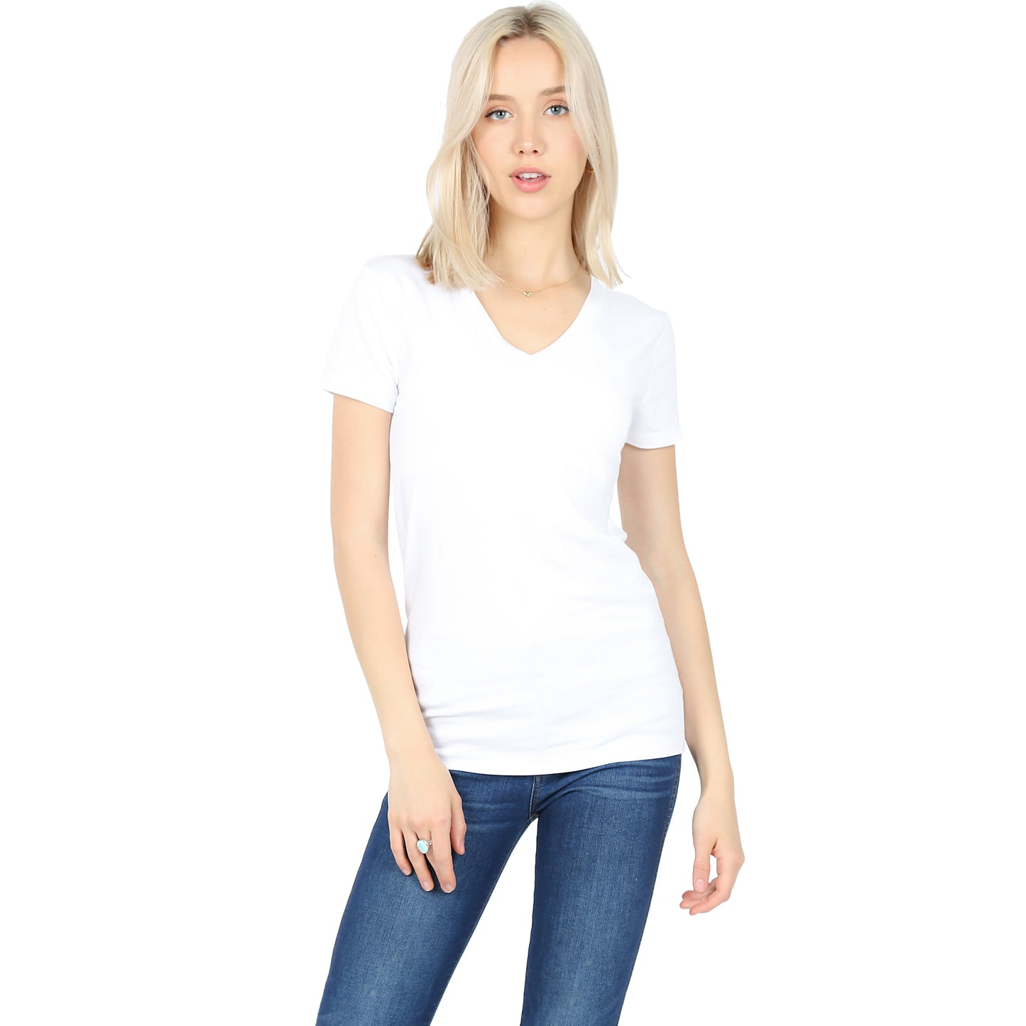 The Basic V-Neck Tee