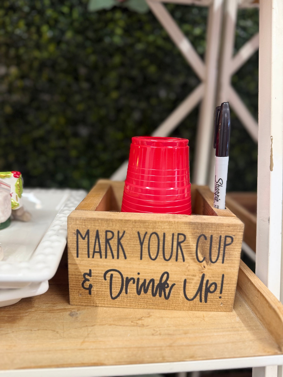 Mark Your Cup and Drink Up