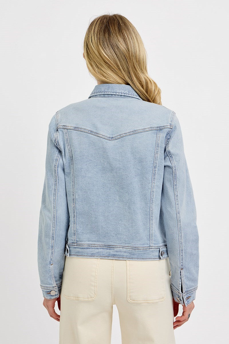 Quite The Scene Classic Jean Jacket Risen Brand
