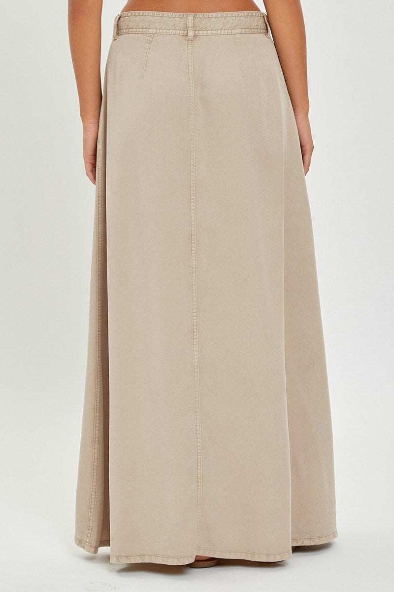 The Co. Classic High-Rise Full Length Skirt  Risen Brand