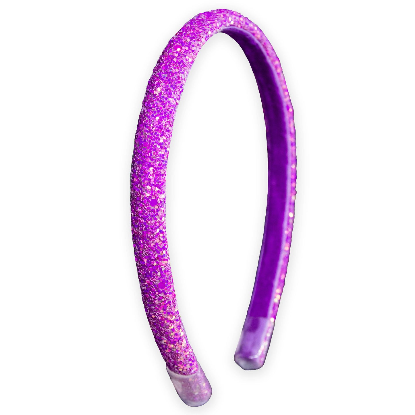 Glitter Headband - Thin Hairbands for Kids: Multi-Colored