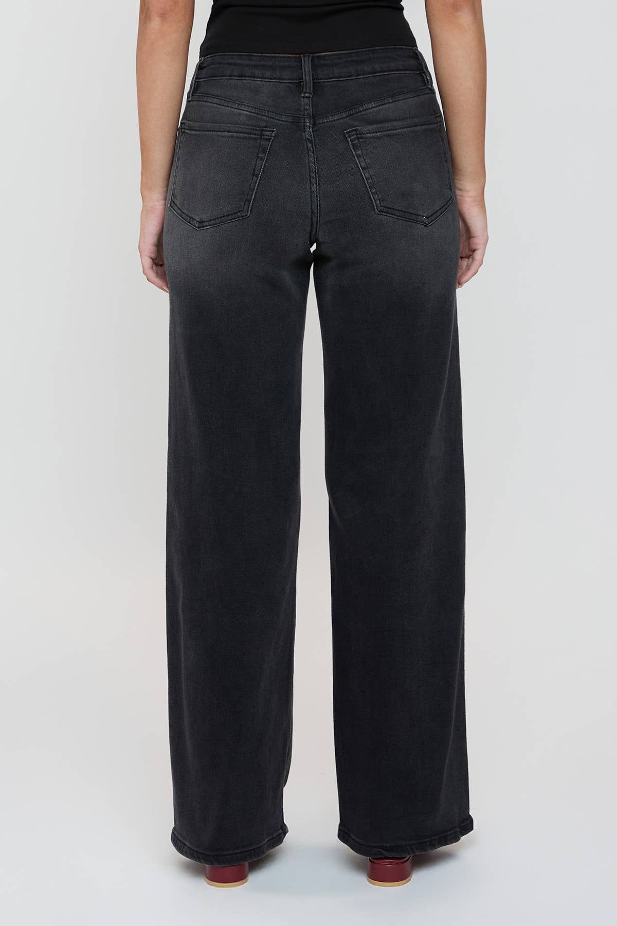 Luxe Bella Wide Leg Jeans MEDIUM WASH
