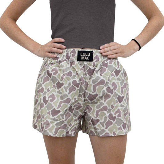 Lulu Mac LIGHT CAMO BOXER SHORT