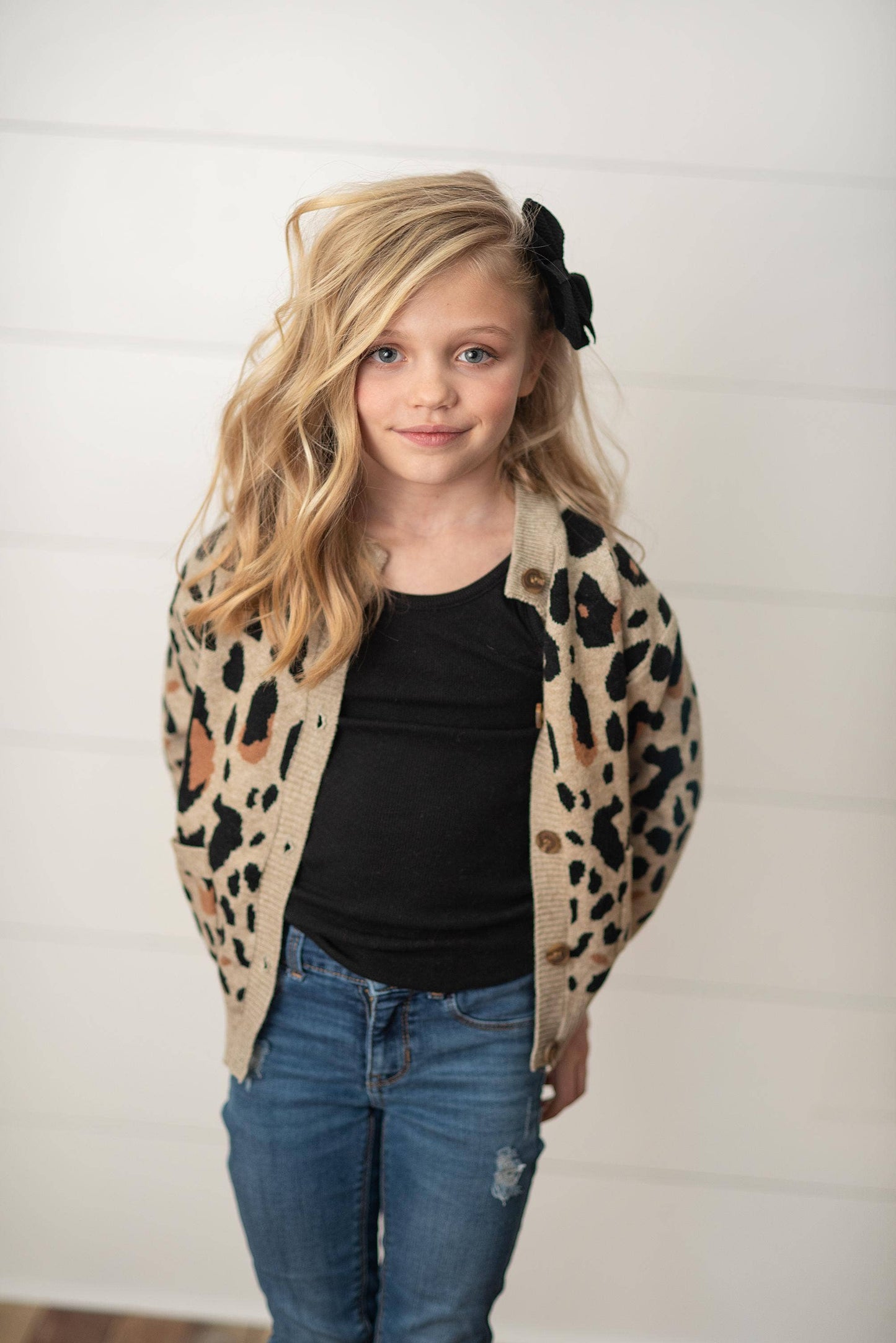Cozy Cat Cardigan Youth