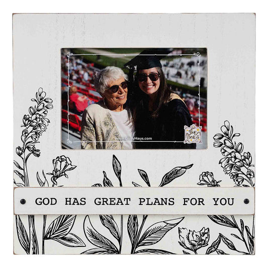 Flower God has Great Plans Frame