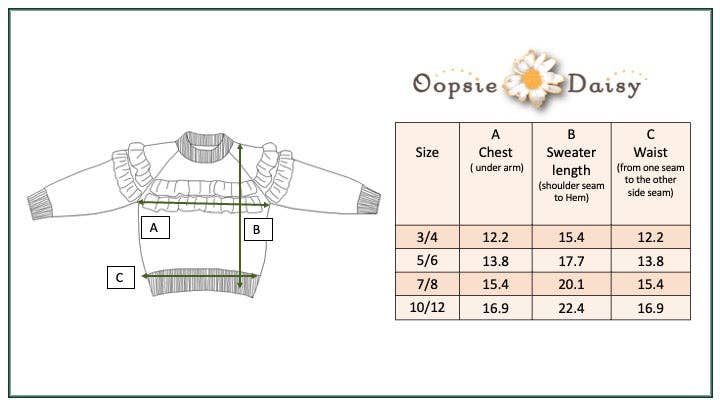 Ruffle Rush Sweater Youth