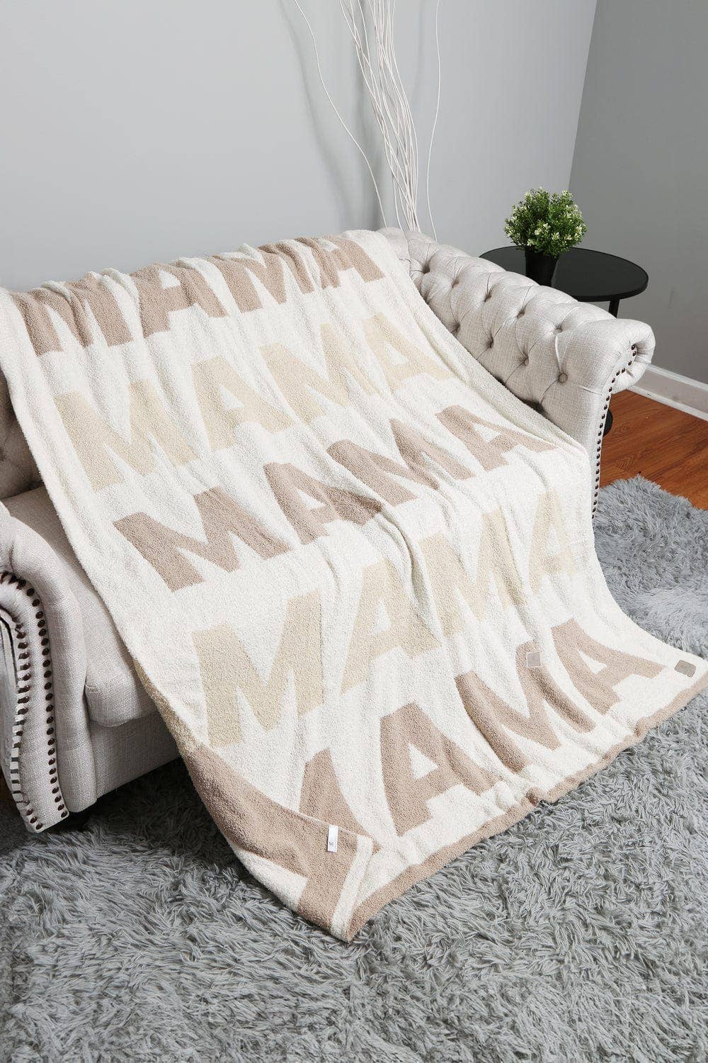 Super Lux Multi Tone Mama Throw Blanket: Pink